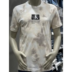 [여주점] [캘빈클라인(CKJ)] 남성 타이다이 반팔 티셔츠 (J323301-OLA)