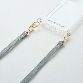 Mint/Taupe Burgandi Combl Leather Strap