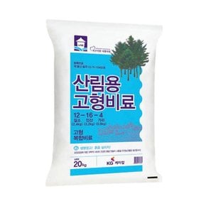 KG케미칼 산림용 고형비료 20kg 3년이하 유목관리용 완효성 복합비료