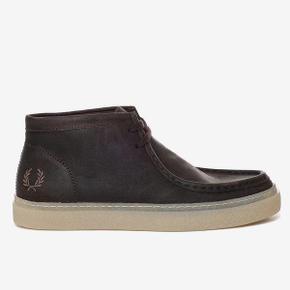 [Dawson Mid Waxed Suede] FRED PERRY 남성 스웨이드 스니커즈 SFPM2315327-Q21