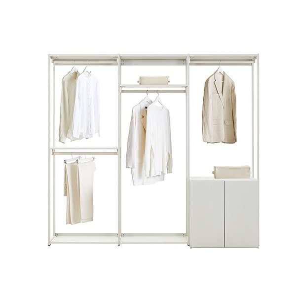 뉴로브 에센셜 드레스룸세트 236cm 수납형