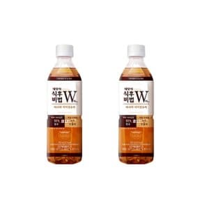 태양의 식후비법 더블유 W차 500ml x 24개