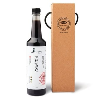  대게맛간장 750ml 간장명인 만능간장 저염 육수 국물 (WD1537D)