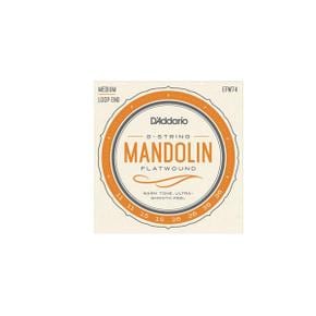 DADDARIO 다다리오 EFW74 Mandolin Flat Wound, Medium, 11-36 만돌린 현