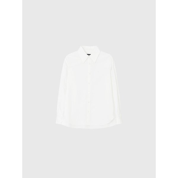벨라 오버사이즈 셔츠_화이트 / BELLA OVERSIZED SHIRT_WHITE