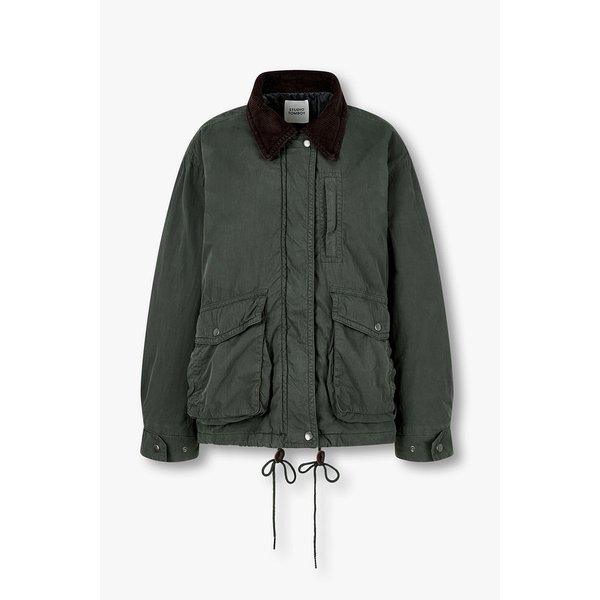 코듀로이 배색 워시드 점퍼 9175413984050