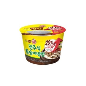 컵밥 오뚜기 전주식돌솥비빔밥 12개 돌솥비빔밥