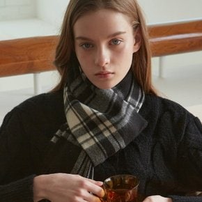 COZY CHECK MUFFLER_2COLORS