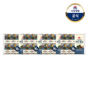 [사조대림] 더고소한김 바삭 돌김 (4.5g x16번들/도시락) x4개