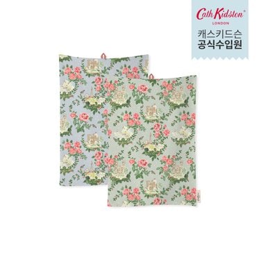 캐스키드슨 티 타올 2개 세트 - 잉글리시 로즈 (CK-HCKERTTOWEL21)