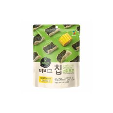 비비고 칩 스위트콘 40g 6개