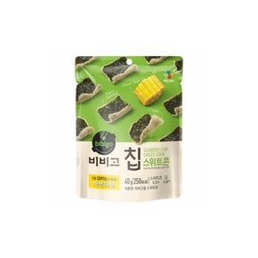 CJ 비비고 칩 스위트콘 40g 6개