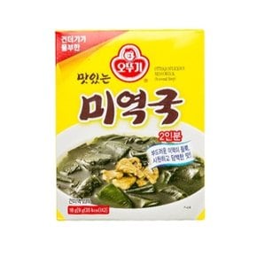 오뚜기 즉석국 맛있는 미역국 9g 2개입