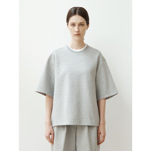 백 셔링 쿠션 라운드 반팔