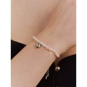 lollin heart pearl bracelet