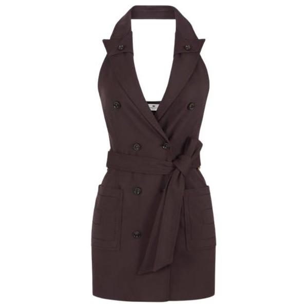 확대된 대표 엘리자베타프랜치 미디 원피스 AB91461E2 644 Brown