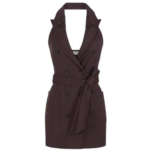 엘리자베타프랜치 미디 원피스 AB91461E2 644 Brown