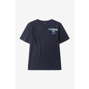 남성 (M) SURF MUTTON T-shirt_NAVY_LPTA0TS43M