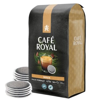  카페 로얄 Cafe Royal 센세오 호환 커피패드 Doux (Mild) 56패드