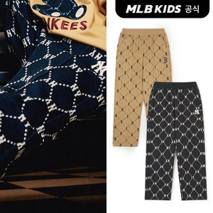 MLB키즈 (공식)24SS 다이아 모노그램 팬츠 (2color) 7APTMD141