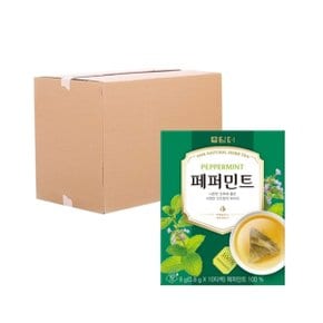 [박스] 담터 페퍼민트 허브티 10T 16입