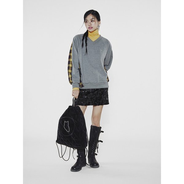 [Holiday Edition] Spangled Mini Skirt (black)_LFKAS25050BKX