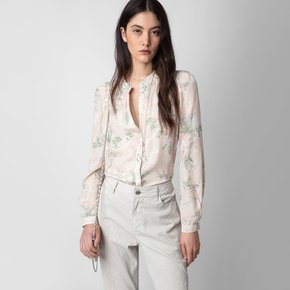 실크 블라우스 Tchin Silk Blouse ZE4SFCTSH034Z99