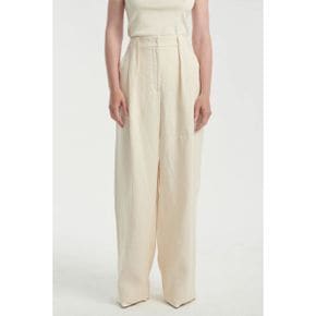 네헤라 NEHERA PLEATED PANTS - HIGH WAIST VANILLA NEHEN5PT206-CR 1017183