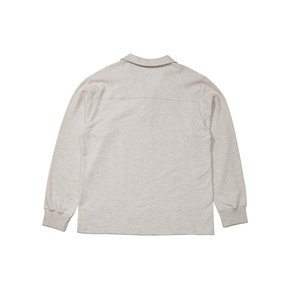 MU-WI PIN-KNIT COLLAR-TEE (Oatmeal)