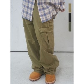 Sulpa Dyeing Cargo Pants -  3COL