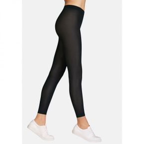 5577462 FALKE MATT DELUXE 30 DENIER TRANSPARENT - Leggings Stockings black (3009)