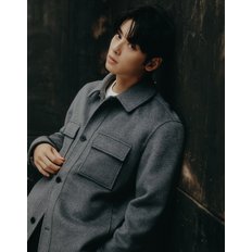 남성 NEW 차은우 울 포켓 셔켓 074909