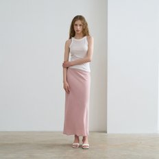 / Dobby Chiffon Long Skirt