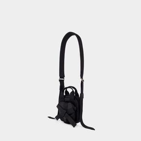 [해외배송] 미니 클래식 보우 크로스바디 시모네 ROCHA PVC 블랙 BAG163B 0761 B0731434866