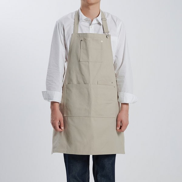 워크웨어 코튼 앞치마_80_베이지 J615902001711