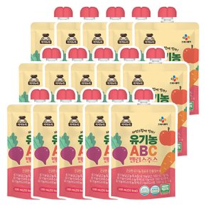 CJ 아이누리 유기농 ABC밸런스 ABC주스 100ml x 15개