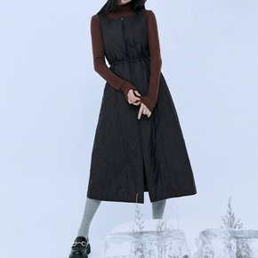 [정상가 198,000원] 더엣지 구스 퀼팅 원피스 WYOP7G01