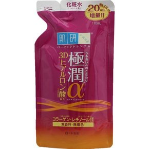 스킨 켄 (하다라보) 극윤 α 화장수 (보조 용) 170 mL