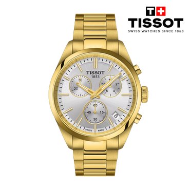 티쏘 [본사직영][NEW] PR100 쿼츠 크로노그래프 40mm T150.417.33.031.00