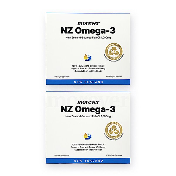 뉴질랜드 모에버 엔젯 오메가3 120캡슐 2개