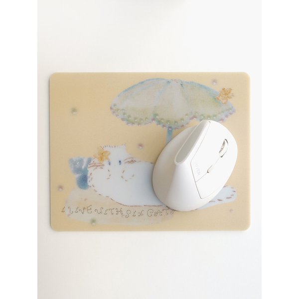 [마우스패드] 오렌지 플루메리아