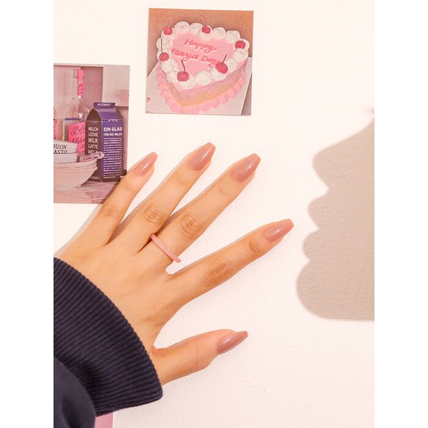 리유저블 네일팁 페이디드 브라운(코핀)