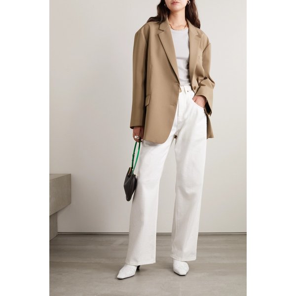 더프랭키샵 비 크레이프 블레이저 탠 브라운 1647597285898629