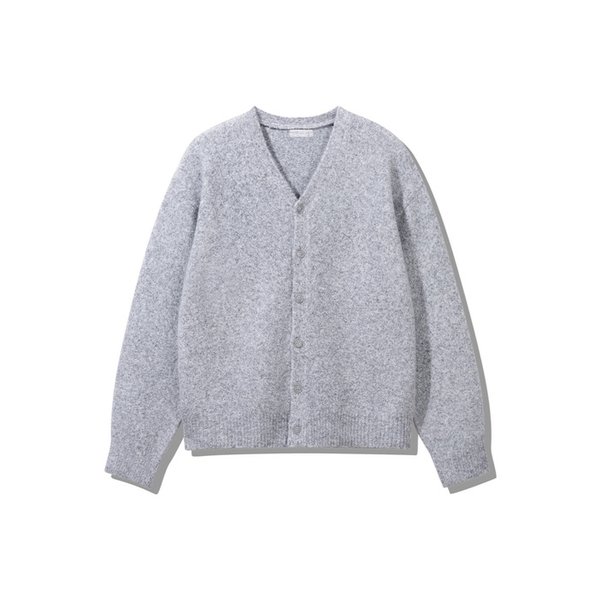 브이넥 니트 가디건 BK8942_그레이