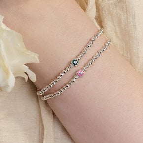 [천우희 착용][sv925] flower ball bracelet