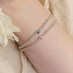 Hei [천우희,선미,권은비 착용][sv925] flower ball bracelet