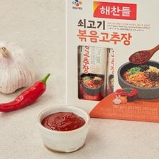 CJ제일제당 해찬들 쇠고기볶음고추장 60g*3입