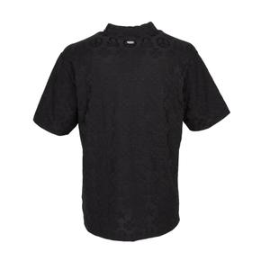 골프웨어 남성 모크넥 반팔티셔츠 MLM 6A AA09 BLACK