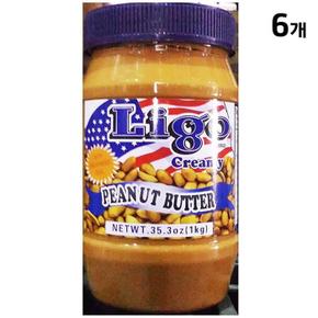 JHQ88ST6_52EC땅콩뻐터 땅콩버터(리고1K)X6