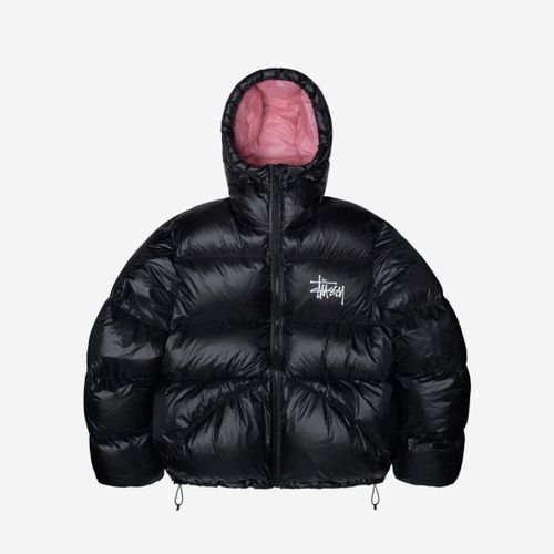 마이크로 립스탑 다운 파카 블랙 Stussy Micro Ripstop Down Parka Black